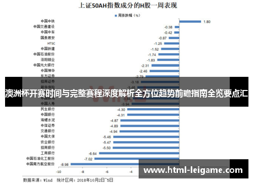 澳洲杯开赛时间与完整赛程深度解析全方位趋势前瞻指南全览要点汇
